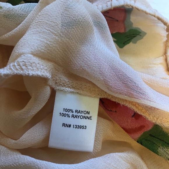 Anthropologie/One Fine Day Tea Rose Blouse - Picture 8 of 8